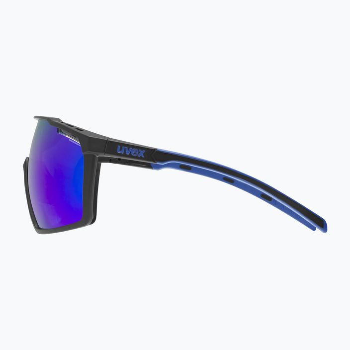 Okulary przeciwsłoneczne UVEX Mtn Perform black blue mat/mirror blue 7