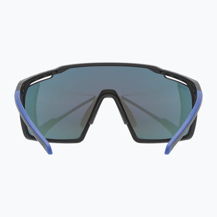 Okulary przeciwsłoneczne UVEX Mtn Perform black blue mat/mirror blue 9