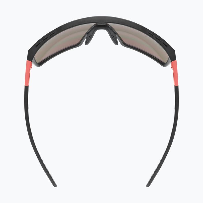 Okulary przeciwsłoneczne UVEX Mtn Perform black red mat/mirror red 8