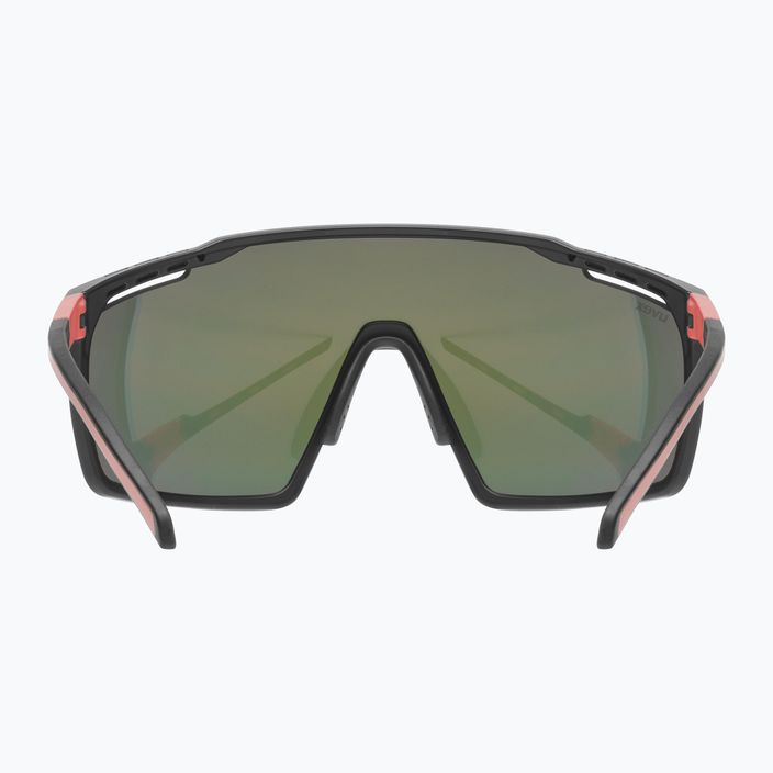 Okulary przeciwsłoneczne UVEX Mtn Perform black red mat/mirror red 9