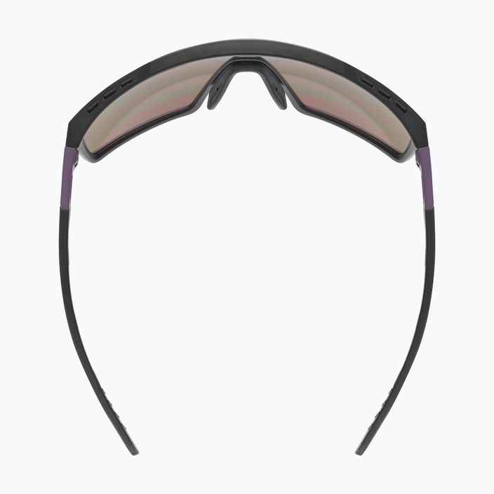Okulary przeciwsłoneczne UVEX Mtn Perform black purple mat/mirror purple 8