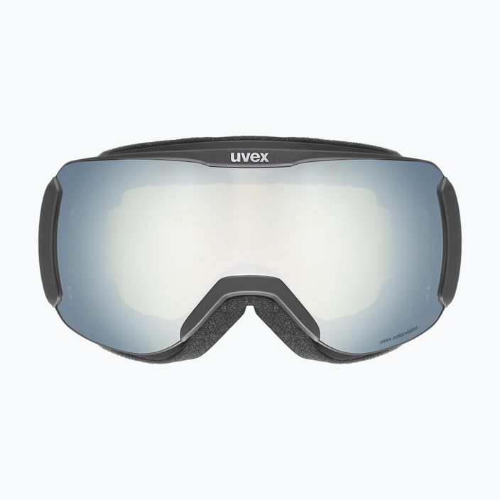 Gogle narciarskie UVEX Downhill 2100 CV black matt/mirror white/colorvision green 2