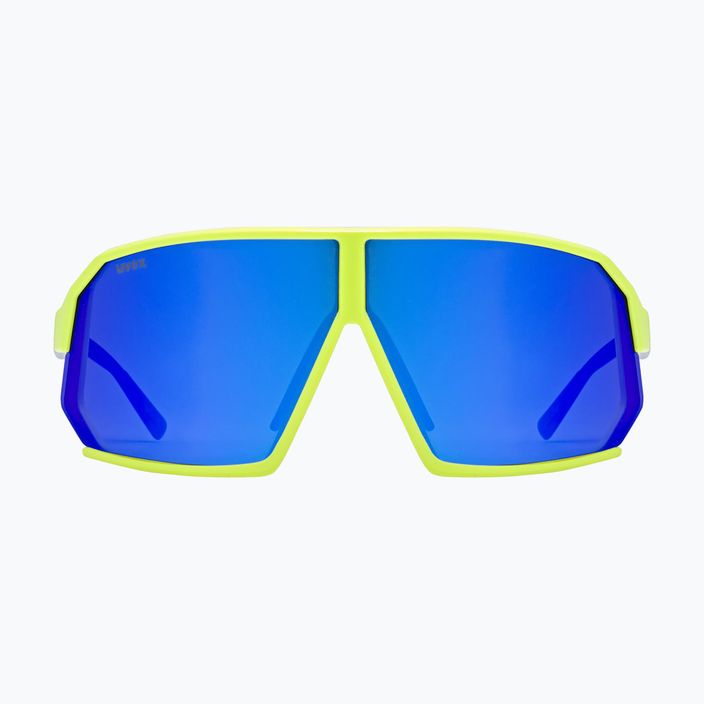 Okulary przeciwsłoneczne UVEX Sportstyle 237 yellow blue matt/mirror blue 2