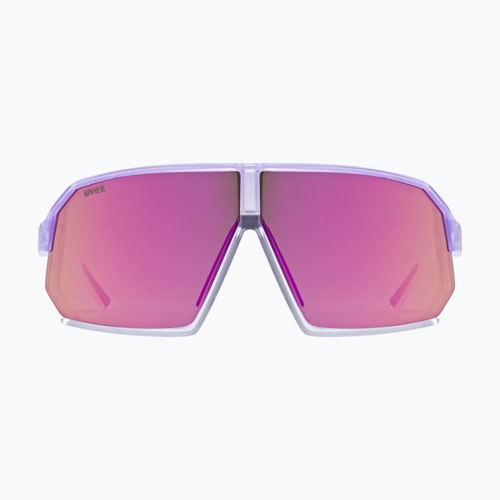 Okulary przeciwsłoneczne UVEX Sportstyle 237 purple fade/mirror purple 2