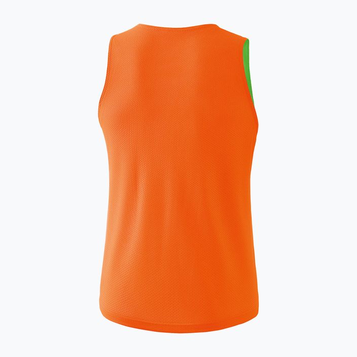 Znacznik piłkarski ERIMA Reversible Training Bib orange/green 2