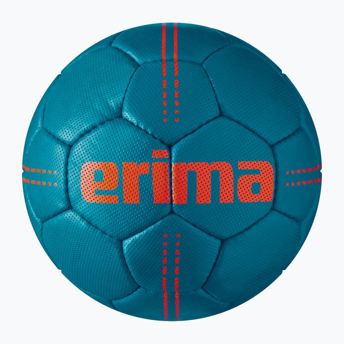 Piłka do piłki ręcznej ERIMA Pure Grip Heavy petrol/flery coral rozmiar 2