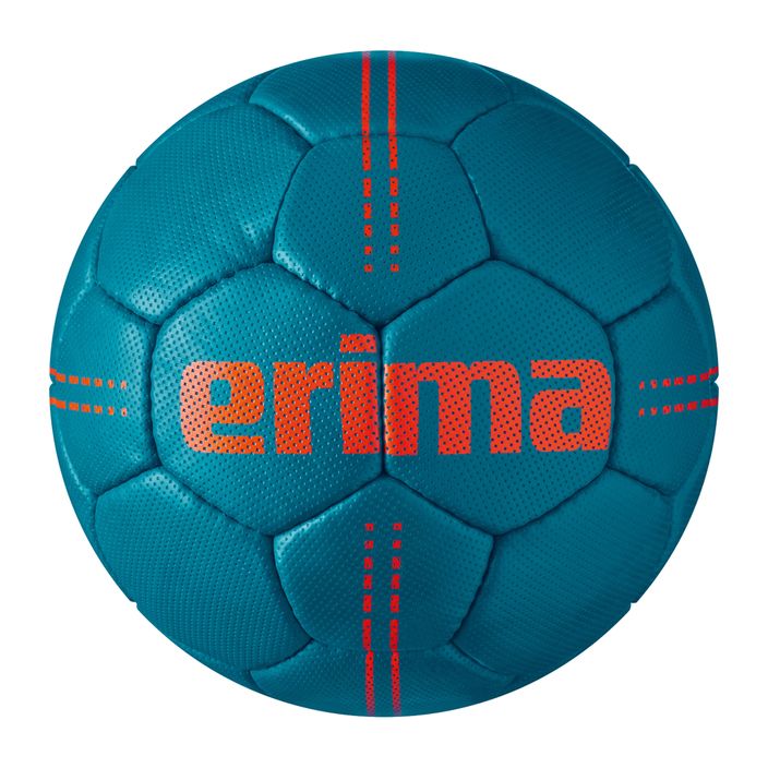 Piłka do piłki ręcznej ERIMA Pure Grip Heavy petrol/flery coral rozmiar 2 2