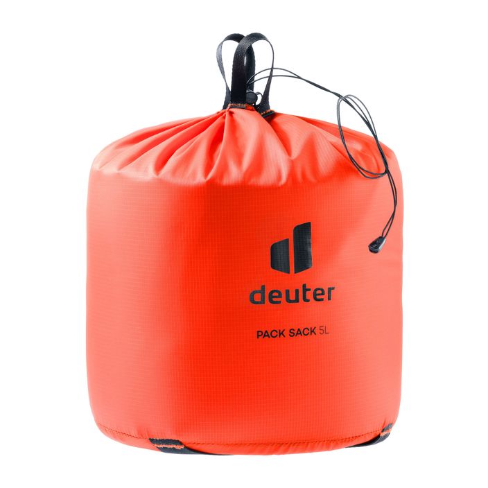 Worek bagażowy deuter Pack Sack 5 l papaya 2