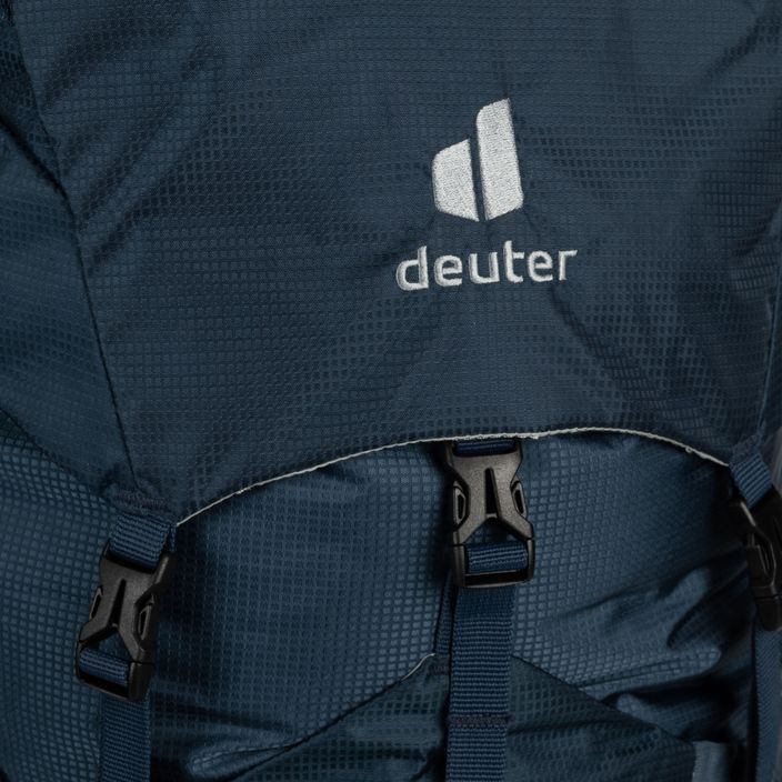 Plecak trekkingowy damski deuter Aircontact Lite SL 35+10 l niebiesko-bordowy 3340221 4