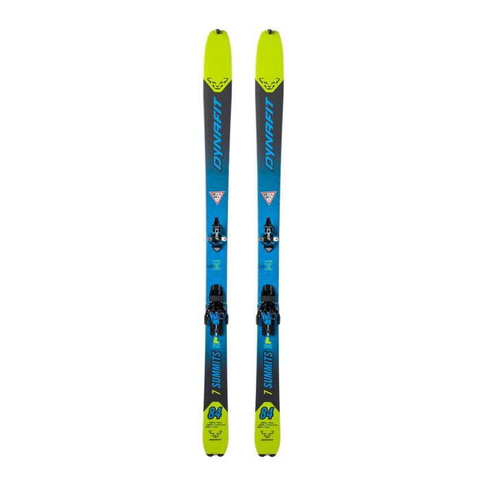 Zestaw skiturowy męski DYNAFIT Seven Summits+ Ski Set lime yellow/black 10
