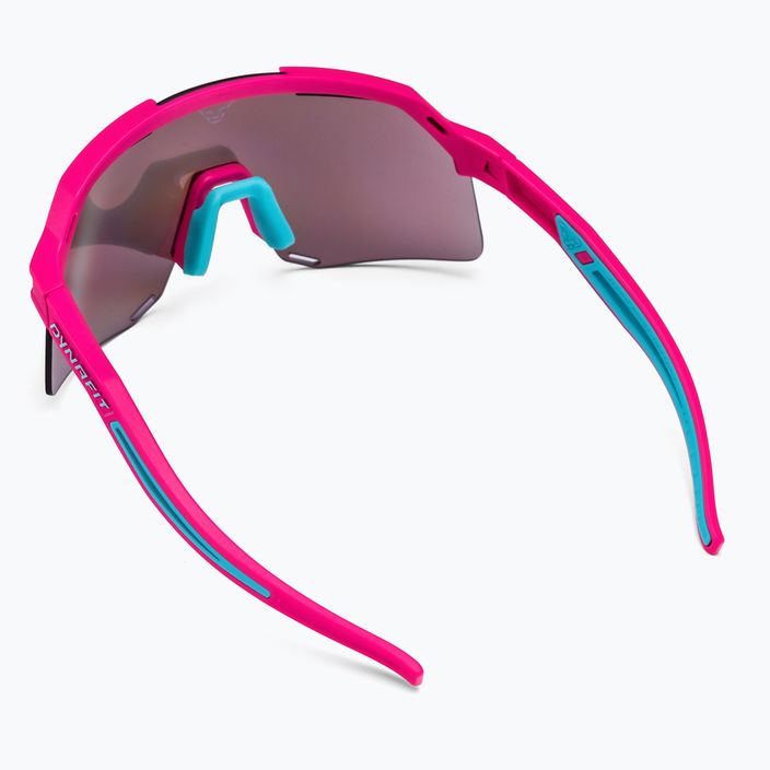 Okulary przeciwsłoneczne DYNAFIT Ultra Evo pink glo/blue 2