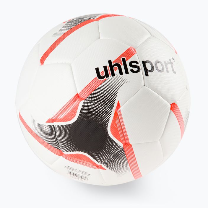 Piłka do piłki nożnej uhlsport Resist Synergy biała rozmiar 4 2