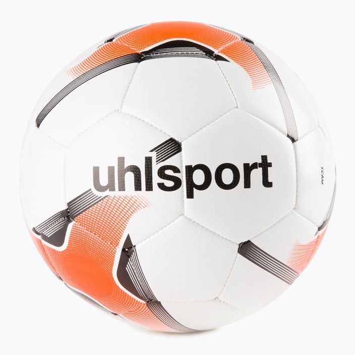 Piłka do piłki nożnej uhlsport Team biała/czarna rozmiar 5