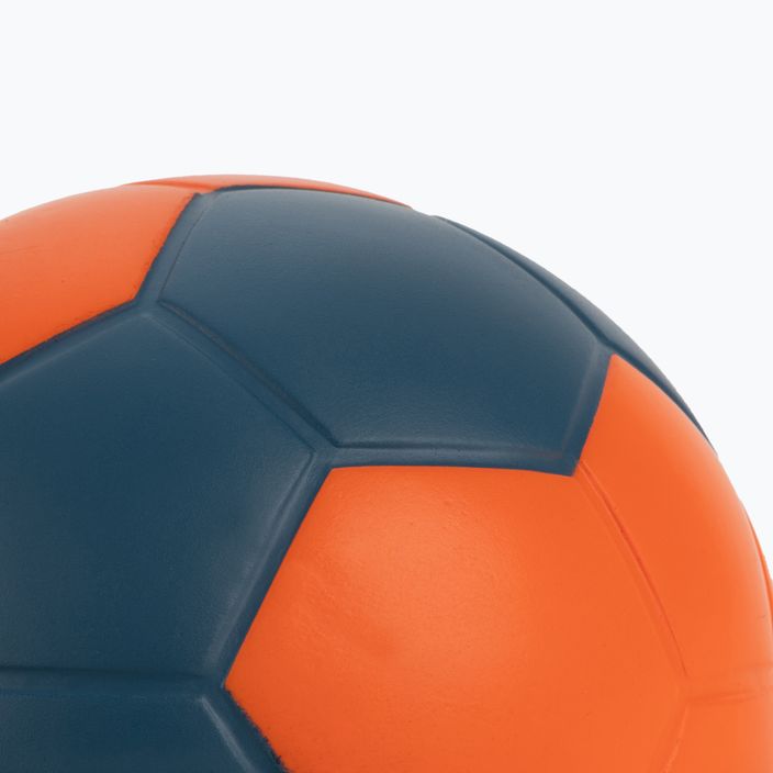Piłka do piłki ręcznej Kempa Soft zimna szara/neonowa pomarańczowa rozmiar 0 3