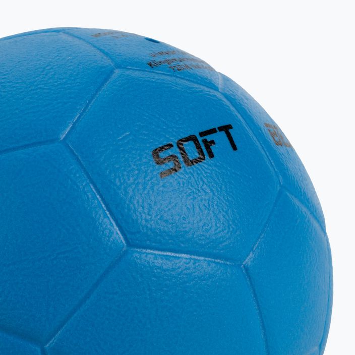 Piłka do piłki ręcznej Kempa Soft neonowa niebieska rozmiar 3 3