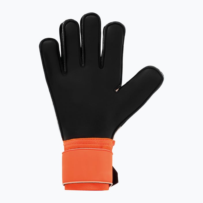Rękawice bramkarskie uhlsport Soft Resist+ neonowe pomarańczowe/ białe/czarne 6