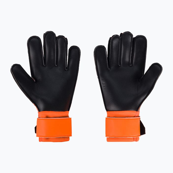 Rękawice bramkarskie uhlsport Soft Resist+ neonowe pomarańczowe/ białe/czarne 2