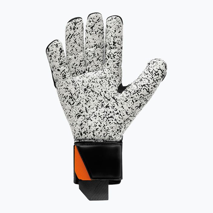 Rękawice bramkarskie uhlsport Speed Contact Supergrip+ Finger Surround czarne/ białe/pomarańczowe 6