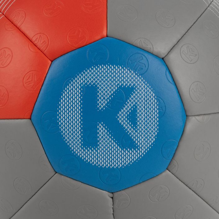 Piłka do piłki ręcznej Kempa Spectrum Synergy Pro szara/niebieska rozmiar 2 3