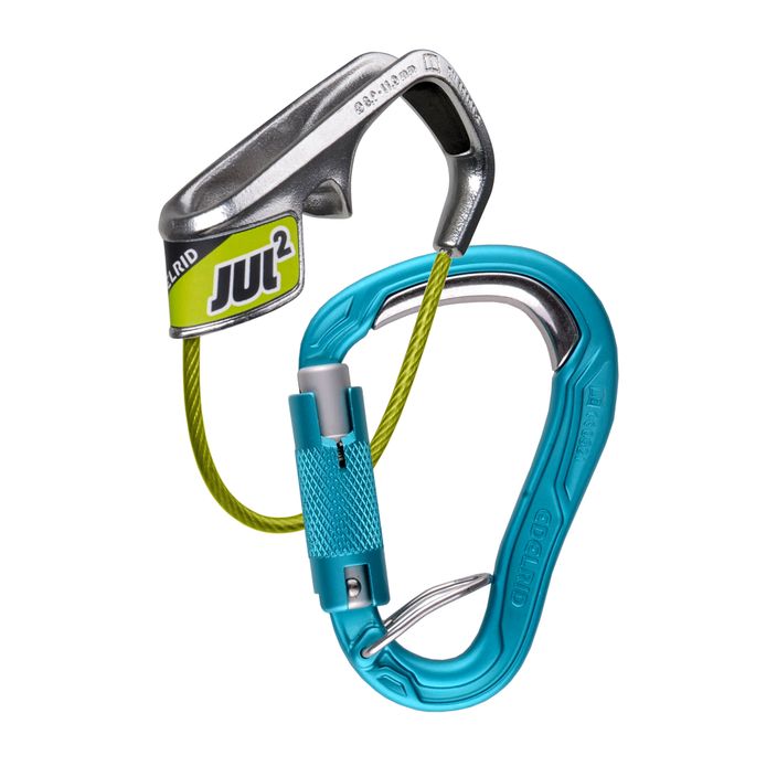 Przyrząd asekuracyjny EDELRID Jul 2 Belay Kit Bulletproof Triple icemint 2