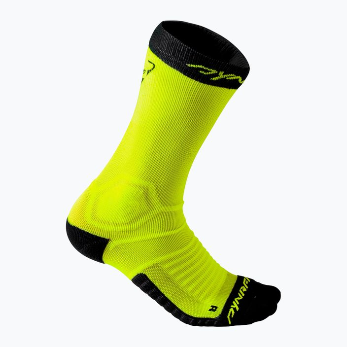 Skarpety do biegania DYNAFIT Ultra Cushion fluo yellow