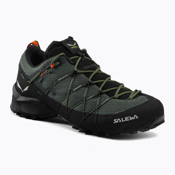Buty podejściowe męskie Salewa Wildfire 2 czarno-zielone 00-0000061404