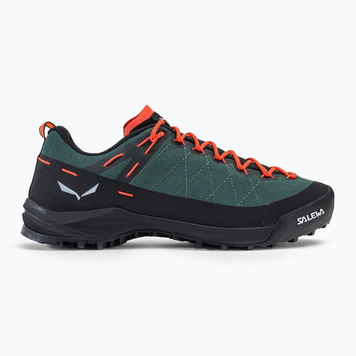 Buty trekkingowe  męskie Salewa Wildfire Canvas raw green/black 2