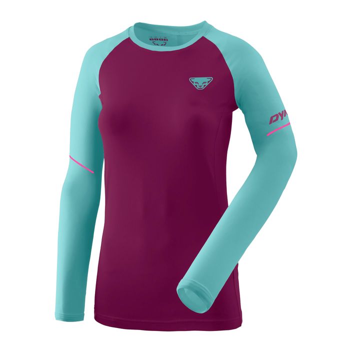 Longsleeve do biegania damski DYNAFIT Alpine Pro beet red 2