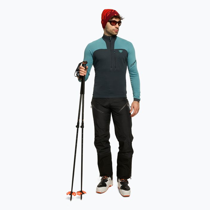 Bluza skiturowa męska DYNAFIT Speed PTC 1/2 Zip niebiesko-czarna 08-0000071498 2