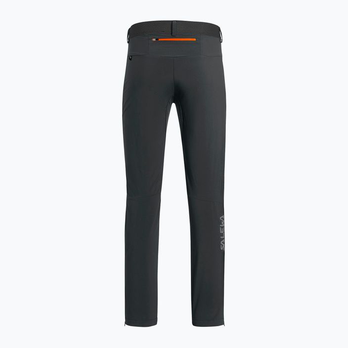 Spodnie softshell męskie Salewa Pedroc 3 DST onyx/fluo orange 7