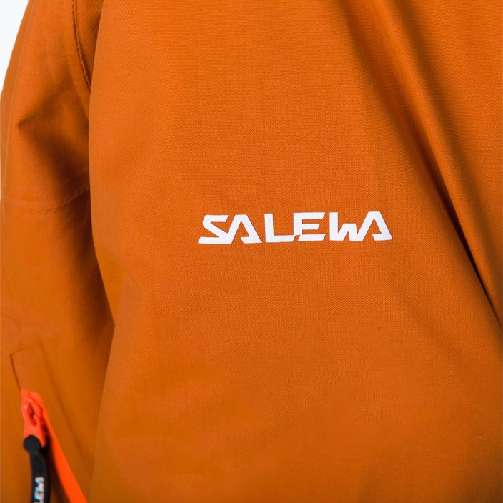 Kurtka narciarska dziecięca Salewa Sella PTX/TWR autumnal/fluo orange 8
