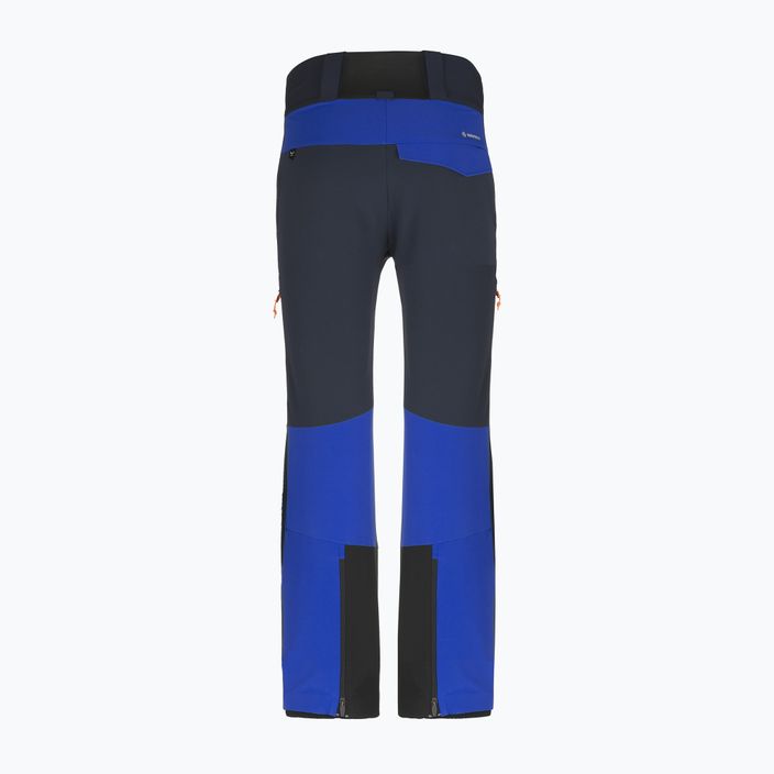 Spodnie softshell męskie Salewa Sella DST navy blazer/electric 7