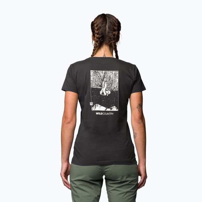 Koszulka wspinaczkowa damska Wild Country Stamina onyx 2