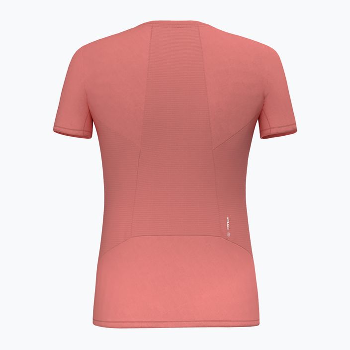 Koszulka trekkingowa damska Salewa Pedroc Dry Hyb lantana pink 7