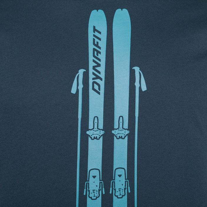 Koszulka męska DYNAFIT Graphic CO blueberry/skis 3