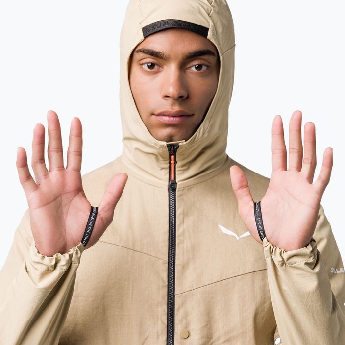 Kurtka softshell męska Salewa Puez Hemp Dst 2/1 Hyb quicksand 5