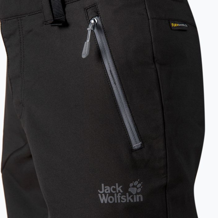 Spodenki trekkingowe męskie Jack Wolfskin Active Track black 4