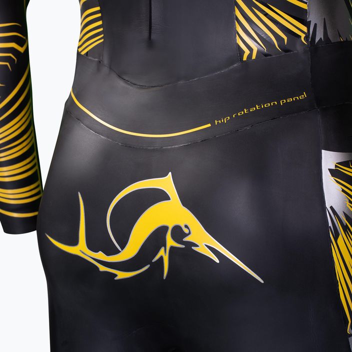 Pianka triathlonowa męska sailfish G-Range 8 black/yellow 3
