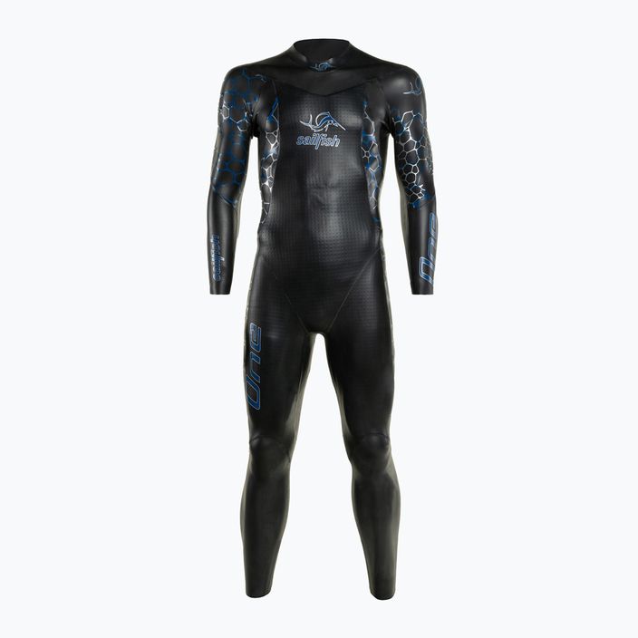 Pianka triathlonowa męska sailfish One 7 black/blue 2