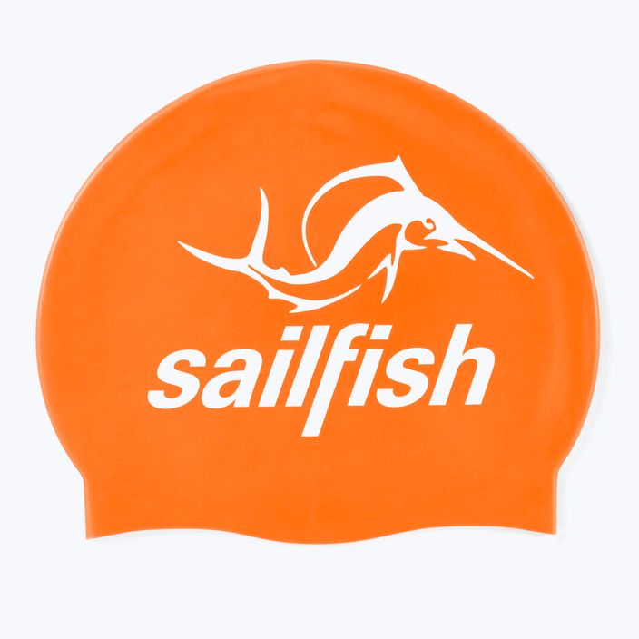 Czepek pływacki sailfish Silicone orange 2
