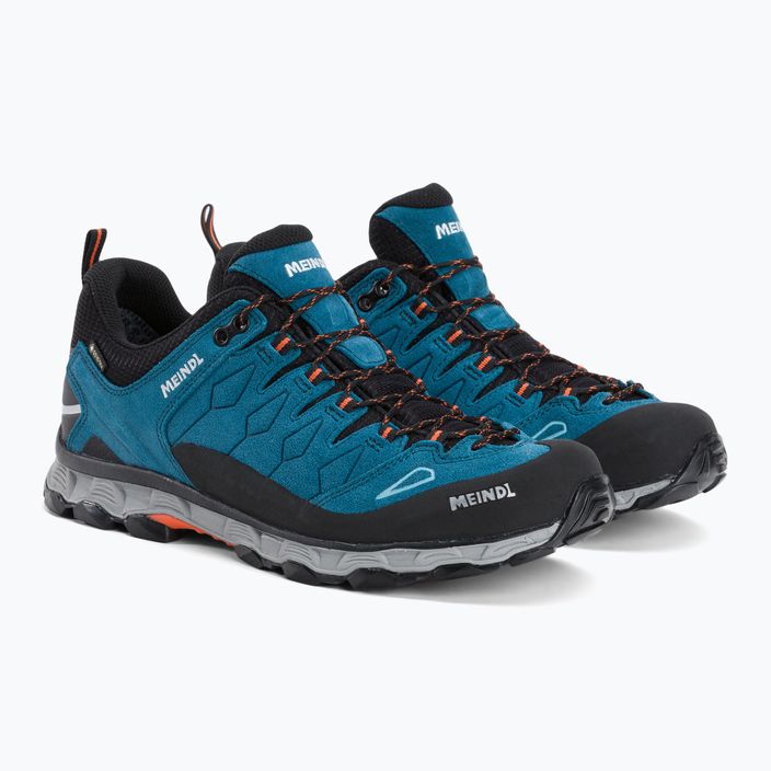Buty trekkingowe męskie Meindl Lite Trail GTX blue/orange 4