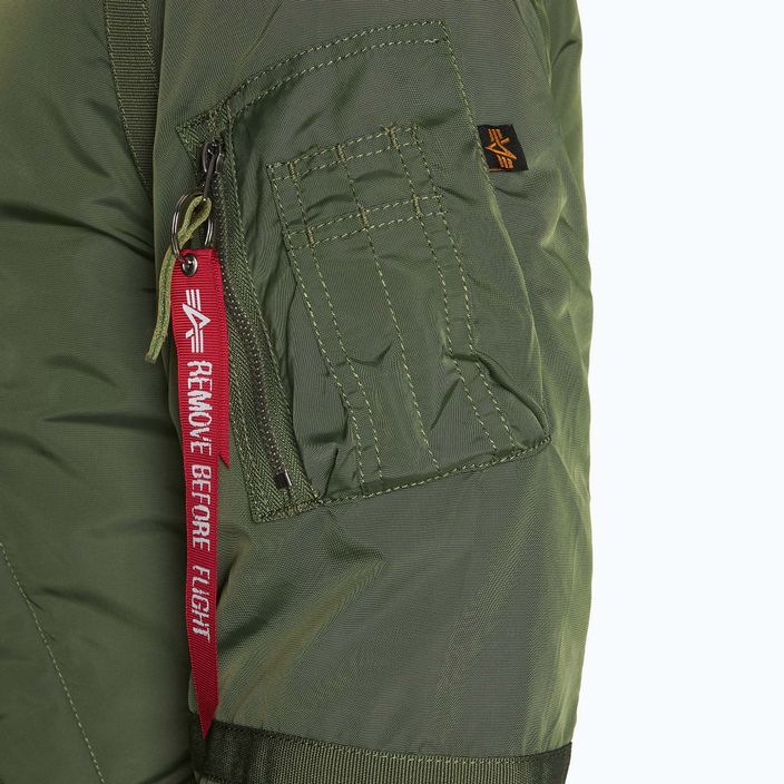 Kurtka męska Alpha Industries B15-3 TT sage green 5