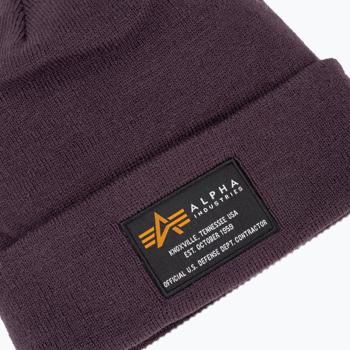 Czapka Alpha Industries Crew plum 2