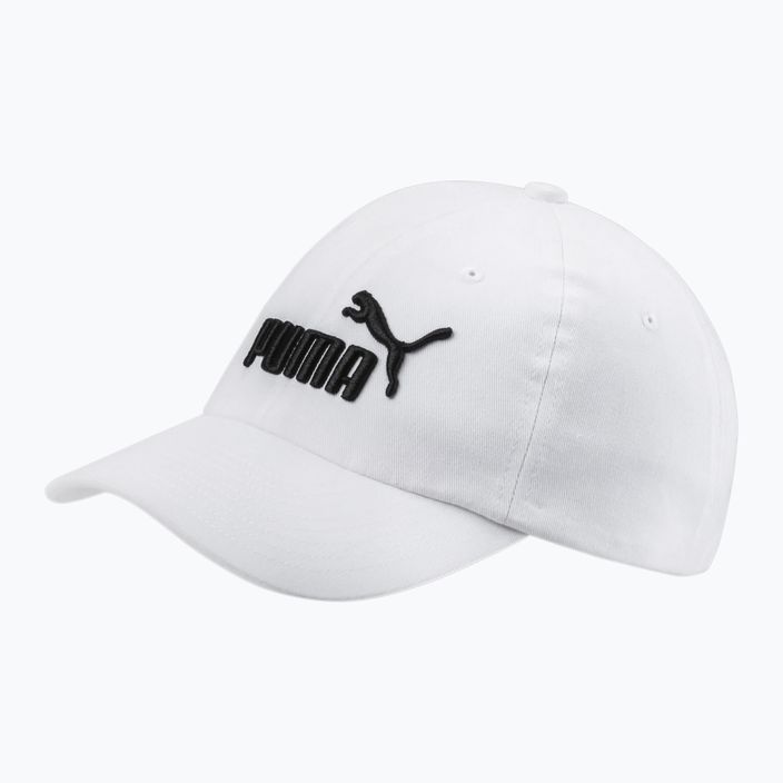 Czapka z daszkiem dziecięca PUMA Ess Cap Jr puma white/no.1