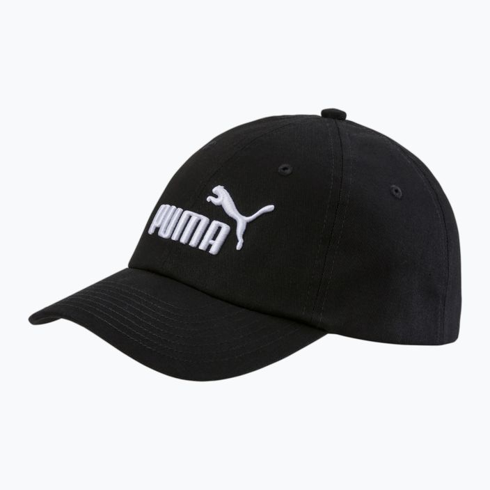 Czapka z daszkiem dziecięca PUMA Ess Cap Jr puma black/no.1