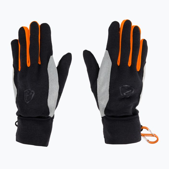 Rękawiczki multifunkcyjne ZIENER Gazal Touch black/orange 3