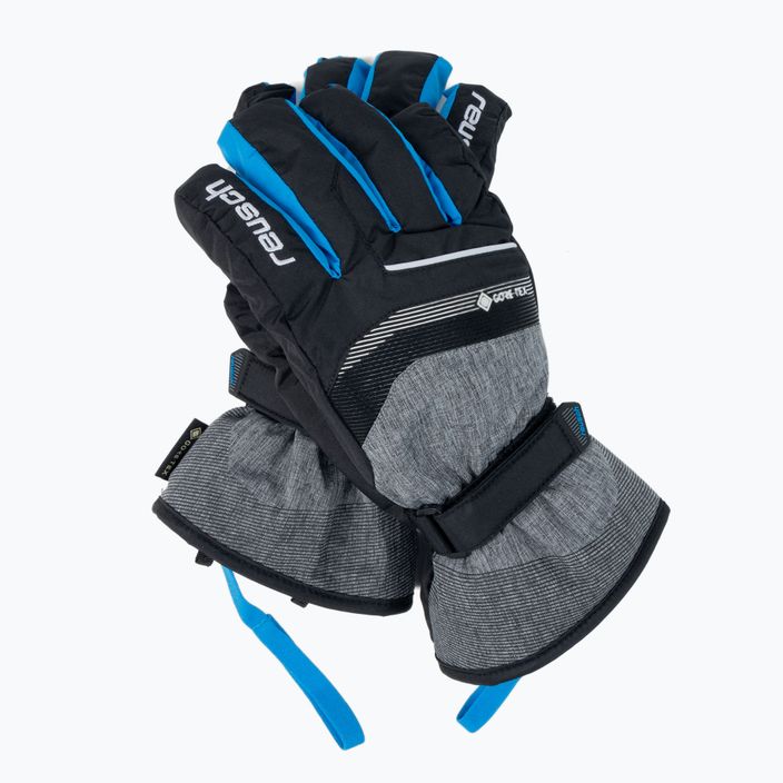 Rękawice narciarskie dziecięce Reusch Bolt GTX blck/blck mel/brill blue 4