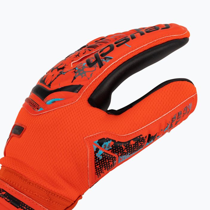 Rękawice bramkarskie Reusch Attrakt Grip Evolution Finger Support bright red/future blue/black 3