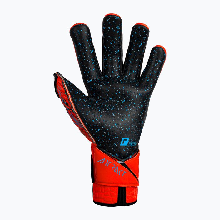 Rękawice bramkarskie Reusch Attrakt Fusion Guardian AdaptiveFlex bright red/future blue/black 5