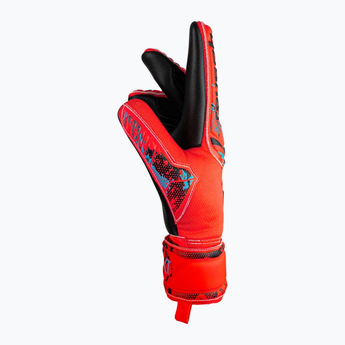 Rękawice bramkarskie Reusch Attrakt Grip Evolution bright red/future blue/black 6